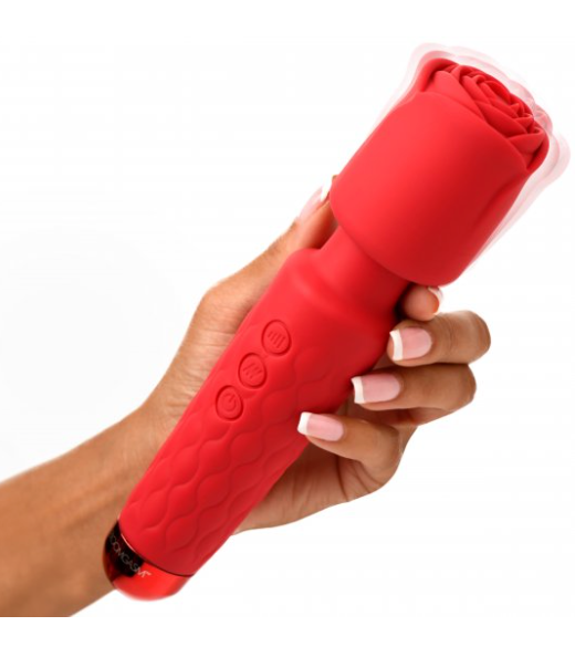 Rose Hunny Vibrating Wand