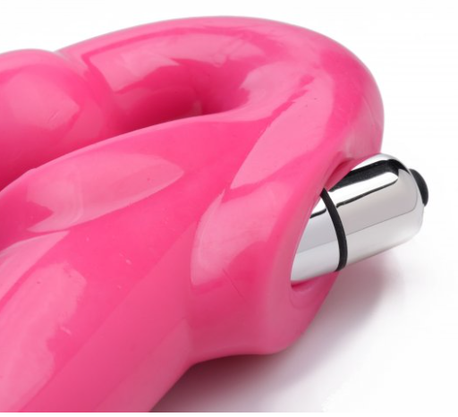 Pink 8" Strapless Strap On Dildo
