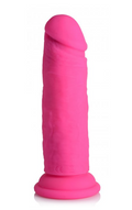 Power Player 28X Vibrating Silicone Dildo with Remote