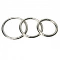 Trine Steel Ring Collection