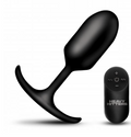 Vibrating XL Weighted Silicone Anal Plug