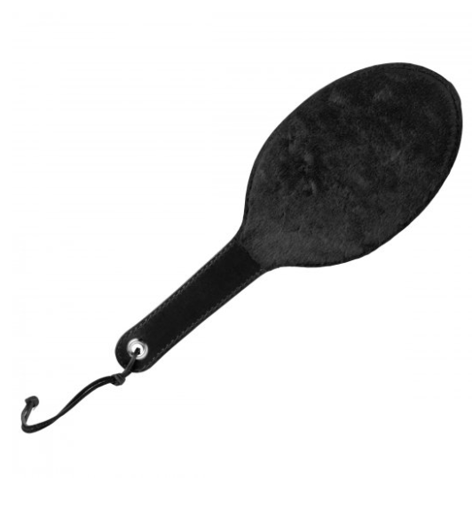 Strict Leather Round Fur Lined Paddle