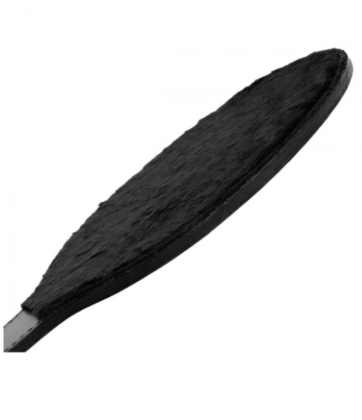 Strict Leather Round Fur Lined Paddle