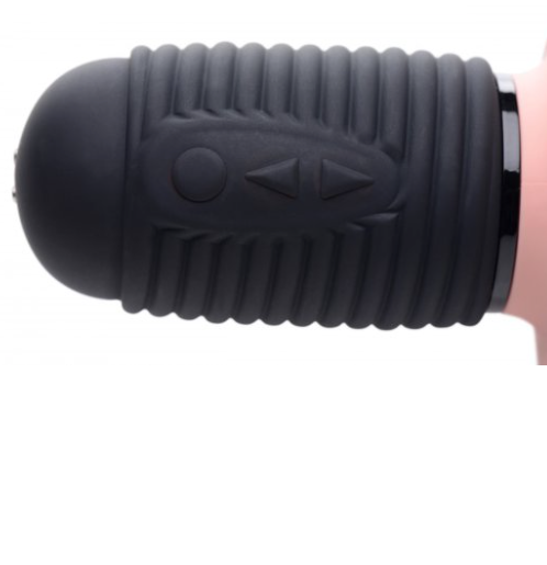 Power Pounder Vibrating and Thrusting Silicone Dildo